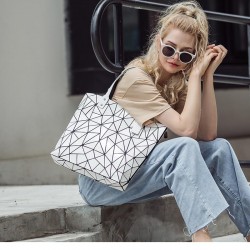 Geometric Tote Bag