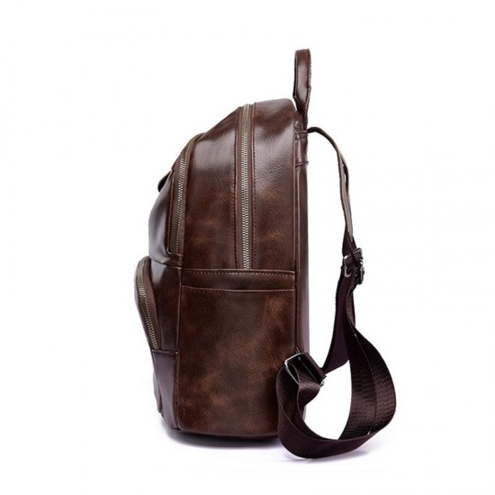 Leather Concealed Carry Backpack Purse