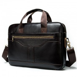 15 inch Laptop Leather Messenger Bag