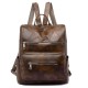 PU Leather Laptop Backpack