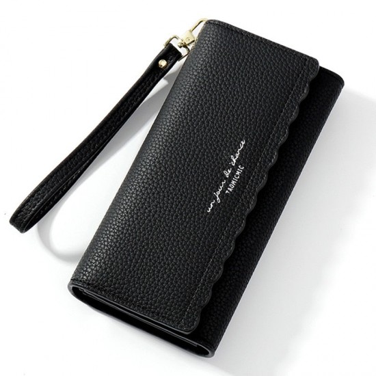 Leather Iphone Wallet Wristlet