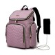 Backpack Diaper Bag With Phone Charger