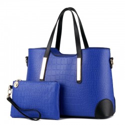 Croc Leather Tote