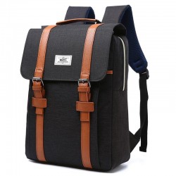 Canvas Backpack With 15.6 Laptop Compartment