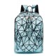 Geometric Reflective Backpack