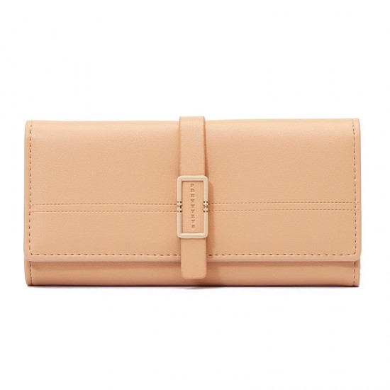 Leather Bifold Wallet With Flap