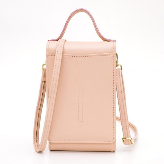 Leather Phone Crossbody Bag