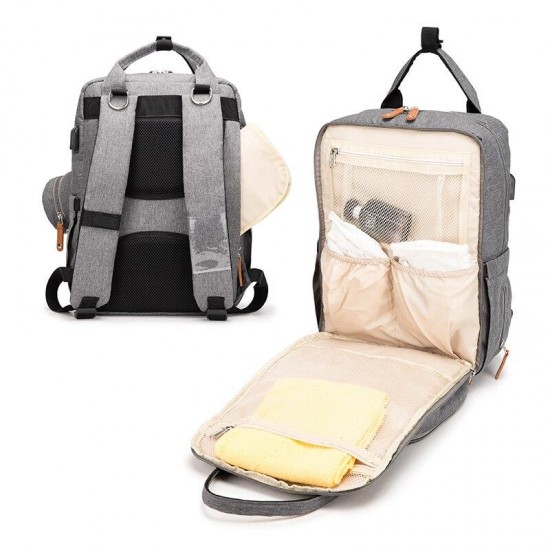 USB Charger Laptop Diaper Bag