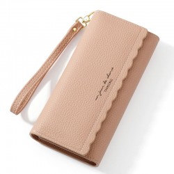 Leather Iphone Wallet Wristlet