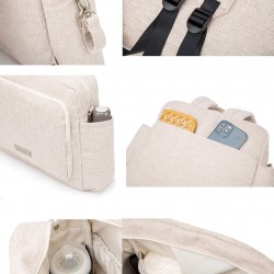 Backpack Messenger Diaper Bag