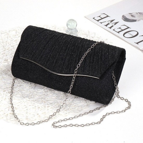 Prom Black Clutch Purse