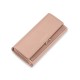 Pink Long Bifold Wallet