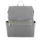 Faux Leather Diaper Backpack