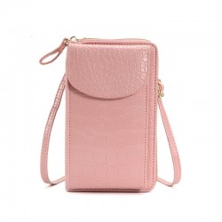 Leather Crossbody Cell Phone Purse