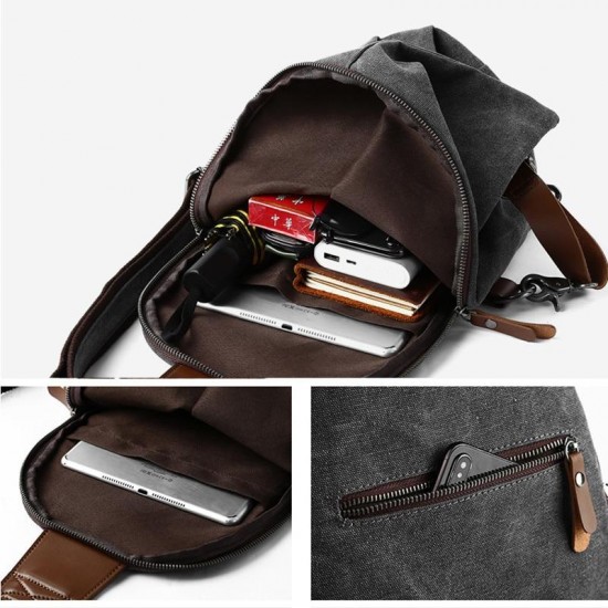 14 inch Charging USB Sling Bag